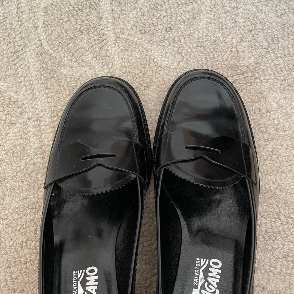 Ferragamo loafers - great condition, 10 1/2 size